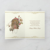 Tag der Schwangerschaft Religiöse Mütter Karte (Innenseite)