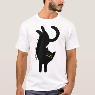 Tag der Schwarzen Katze, Cartoon T-Shirt