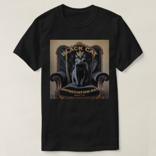 Tag der Schwarzen Katze T-Shirt