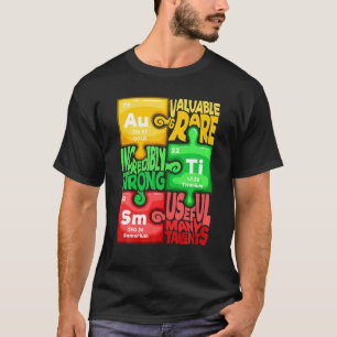 Tag der Sensibilisierung für Autismus (Au-Ti-SM) E T-Shirt
