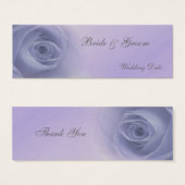 Tag der Silver Rose Gastgeschenk Hochzeit (Vorne & Hinten)