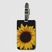 Tag der Sonnenblume Gepäckanhänger (Vorderseite Vertikal)