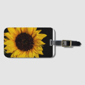 Tag der Sonnenblume Gepäckanhänger (Vorderseite (Horizontal))
