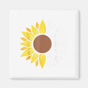 Tag der Sonnenblumen-Einheit Orange Anti-Bullying Magnet
