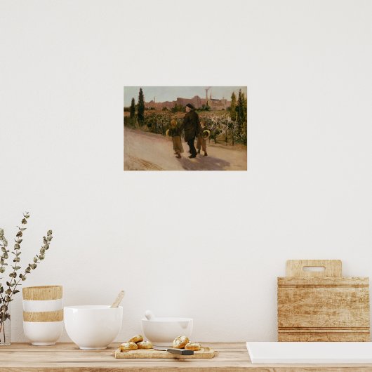 Tag der Soule, c.1882 Poster (Küche)