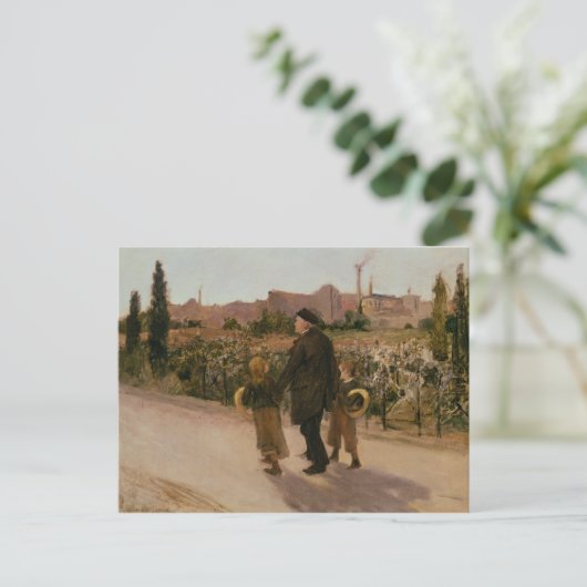 Tag der Soule, c.1882 Postkarte (Stehend Vorderseite)