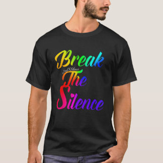Tag der Stille Break the Silence LGBTQ T Shirt