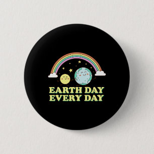 Tag der Stolzen Erde T-Shirts Erde Tag Jeden Tag R Button