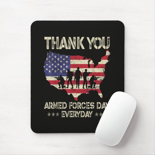 Tag der Streitkräfte Mousepad (Mit Mouse)