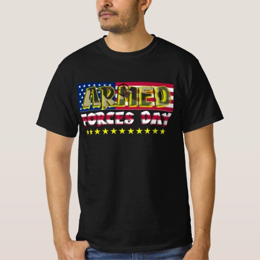 Tag der Streitkräfte T-Shirt (Vorderseite)