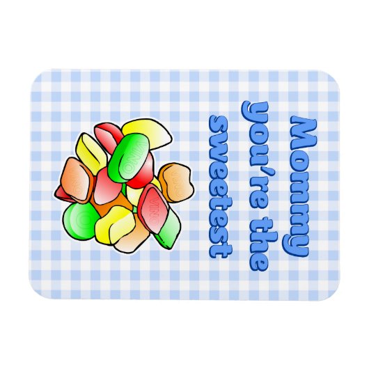 Tag der süßen Mütter Magnet (Horizontal)