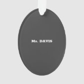 Tag der Tanzlehrerbewertung, Phantastisch Ornament (Rückseite)