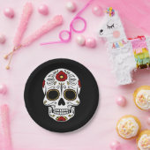 Tag der Teller des toten schwarzen Zuckerschäkels (Party)