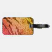 Tag der Tierdrucksafari Gepäckanhänger (Rückseite horizontal)