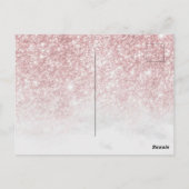 Tag der Tochter niedliche Postkarte (Rückseite)