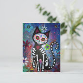 Tag der Todeskatze durch Gefangene Postkarte (Stehend Vorderseite)