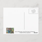 Tag der Todeskatze Postkarte (Rückseite)