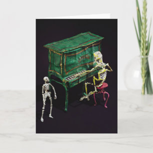 Tag der Toten als Musiker Karte