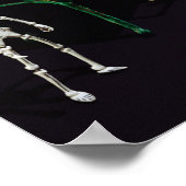 Tag der Toten als Musiker Poster (Ecke)