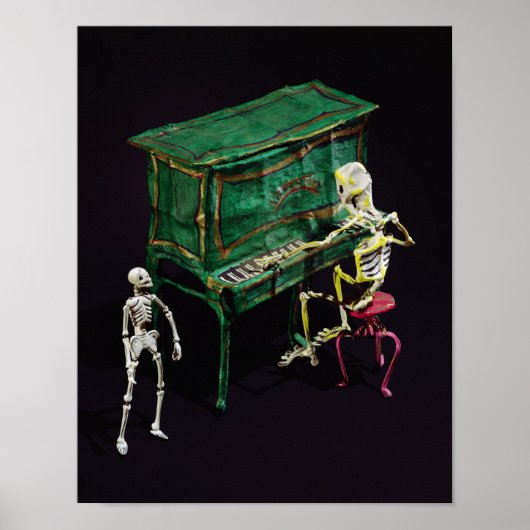 Tag der Toten als Musiker Poster (Vorne)