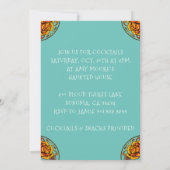 Tag der toten Cocktail-Party Einladung (Rückseite)