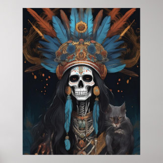 Tag der Toten - Dia De Los Muertos Beauty Poster