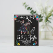 Tag der Toten Dia De los Muertos Fiesta (Stehend Vorderseite)