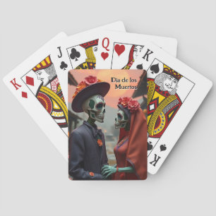 Tag der Toten Dia de los Muertos Spielkarten
