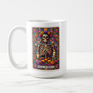 Tag der Toten Día de Los Muertos Sugar Skull Kaffeetasse