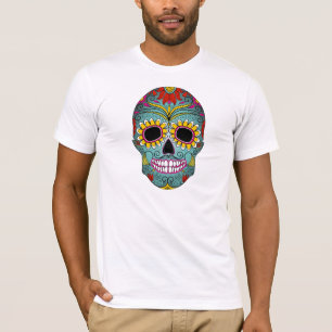 Tag der Toten Dia de los Muertos Zuckerhut T-Shirt