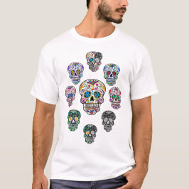 Tag der Toten - Día de Los Muertos - Zuckerschädel T-Shirt