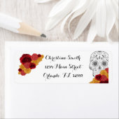 Tag der Toten Dia Los Muertos Adressenaufschrift (Insitu)