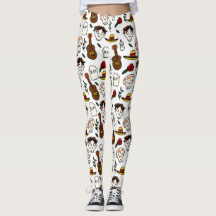 Tag der toten Doodle Leggings