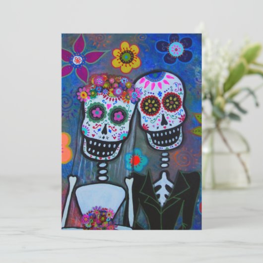 TAG DER TOTEN EINLADUNG (Stehend Vorderseite)