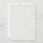 Tag der Toten Engagement-Partei Einladung (Rückseite)