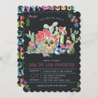 Tag der Toten Feier der Zuckerschädel