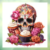 Tag der Toten Fensteraufkleber (Blatt 3)