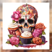 Tag der Toten Fensteraufkleber (Blatt 2)