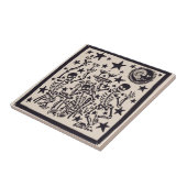 Tag der toten Fiestas Partei-Durchmessers Muertos Fliese (Seite)