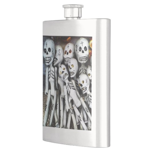 Tag der Toten Flasche Flachmann (Links)