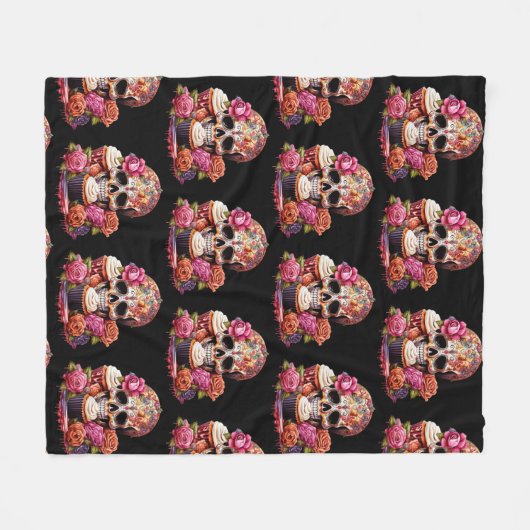 Tag der Toten Fleecedecke (Vorderseite (Horizontal))