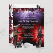 Tag der Toten Flora Postkarte (Vorne/Hinten)