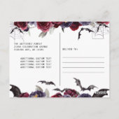 Tag der Toten Flora Postkarte (Rückseite)