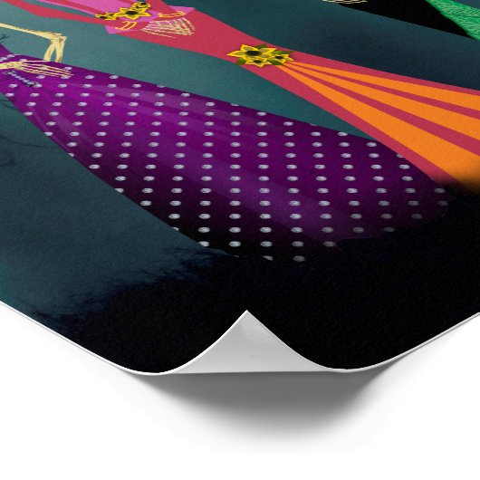 Tag der Toten Frauen Poster (Ecke)