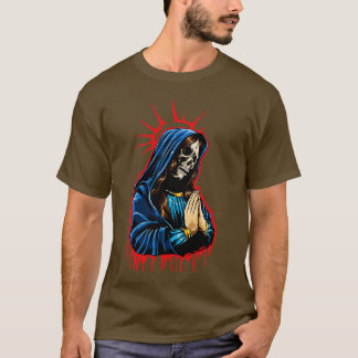 Tag der Toten Gebet La Calavera Catrina T-Shirt