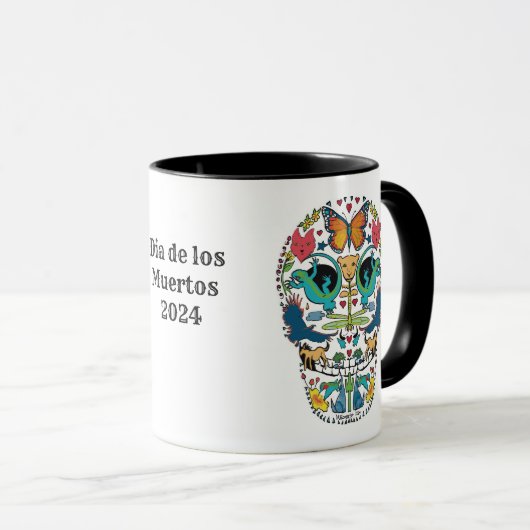 Tag der Toten Geist Tasse (VorderseiteRechts)