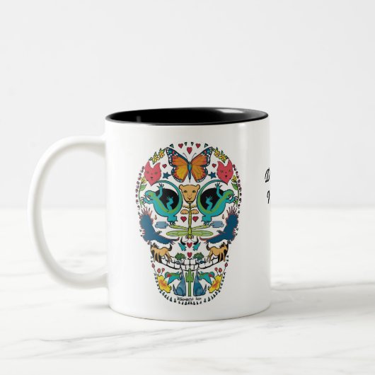 Tag der Toten Geist Tasse (Links)