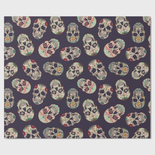 Tag der Toten Geschenkpapier (Flach)