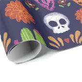 Tag der Toten Geschenkpapier (Rolleneckpunkt)