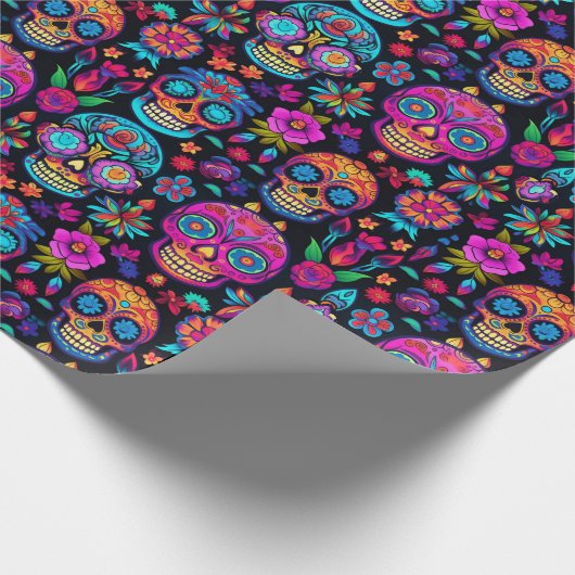 Tag der Toten Geschenkpapier (Ecke)